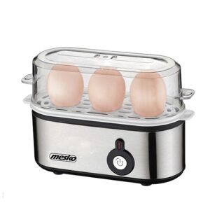 Egg cooker Mesko  Egg boiler MS 4485 Stainless steel, 210 W, Functions For 3 eggs 