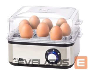 Egg cooker Adler  Egg boiler AD 4486 Stainless steel, 800 W 
