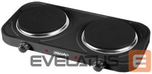 Elektriline ahi Mesko  Electric stove MS 6509 Number of burners/cooking zones 2, Black, Electric 