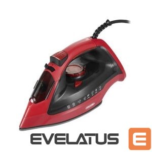 Glūdeklis Mesko  Iron MS 5031 Steam Iron, 2400 W, Continuous steam 40 g/min, Steam boost performance 70 g/min, Red/Black 