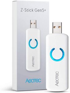 Serveru  - Citi piederumi AEOTEC  Z-Stick - USB Adapter with Battery Gen5+, Z-Wave Plus 
