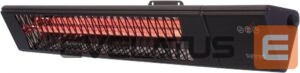 Radiaator SUNRED  Heater PRO25W-SMART, Triangle Dark Smart Wall Infrared, 2500 W, Black, IP55 