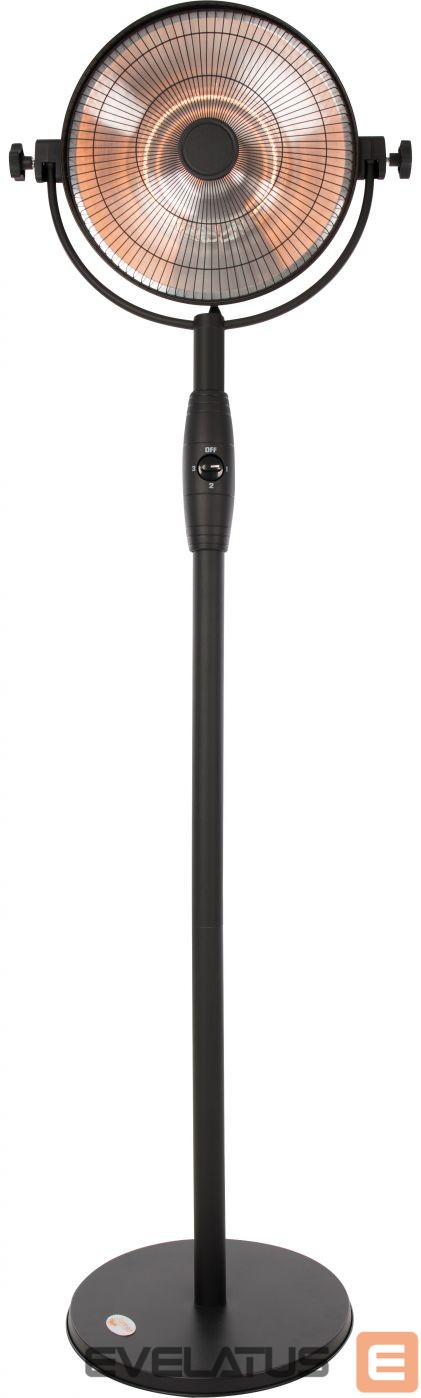 Radiaator SUNRED Heater RSS16, Retro Bright Standing Infrared, 2100 W, Black, IP54