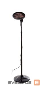 Radiaator SUNRED  Heater SMQ2000A, Elekra Quartz Standing Infrared, 2000 W, Black, IP34 