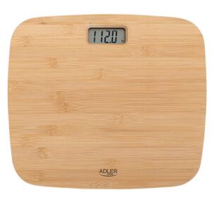 Scales Adler  Bathroom Bamboo Scale AD 8173	 Maximum weight (capacity) 150 kg, Accuracy 100 g 