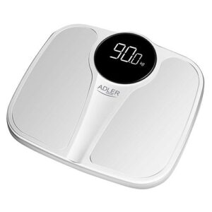 Scales Adler  Bathroom Scale AD 8172w	 Maximum weight (capacity) 180 kg, Accuracy 100 g, Body Mass Index (BMI) measuring, White 