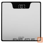 Kaalud Adler  Bathroom Scale AD 8174s Maximum weight (capacity) 180 kg, Accuracy 100 g, Silver 