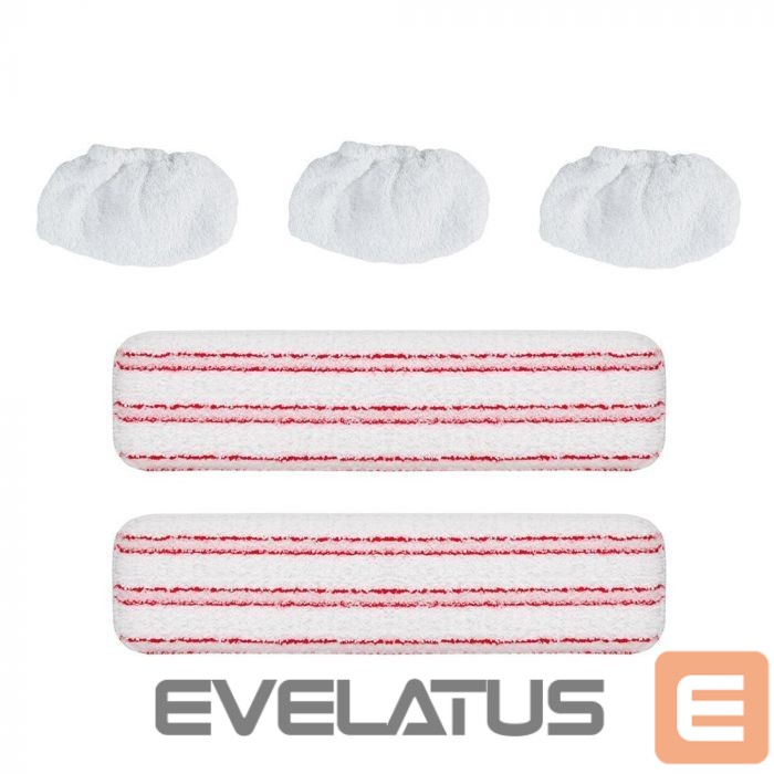 Tolmuimeja tarvik Polti Vaporetto Kit of 2 Cloths and 3 Sockettes PAEU0324 Suitable for Vaporetto models: Pro, Classic, Forever Exclusive, Evolution, Edition and Vaporetto 2085 series