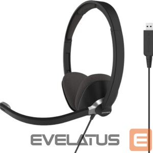 Bezvadu austiņas Koss  USB Communication Headsets CS300 On-Ear, Microphone, Noise canceling, USB, Black 