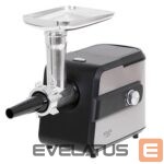 Gaļas mašīnā Adler  Meat mincer with a shredder AD 4813 Silver/Black, 600 W, Number of speeds 2, Throughput (kg/min) 1 