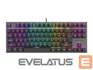 Kompiuterio klaviatūra Genesis  THOR 303 TKL, Mechanical Gaming Keyboard, RGB LED light, US, Black, Wired, USB Type-A 