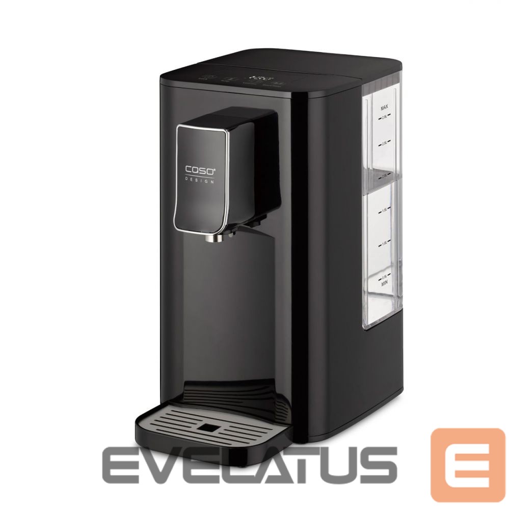 Virdulys Caso Turbo hot water dispenser HW 550 Water Dispenser, 2600 W, 2.9 L, Plastic/Stainless Steel, Black