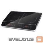 Electric oven Caso  Hob Touch 3500 Induction, Number of burners/cooking zones 2, Touch control, Timer, Black, Display 