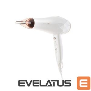 Tervishoid ETA  Hair Dryer 832090000 2200 W, Number of temperature settings 3, Ionic function, Diffuser nozzle, White 