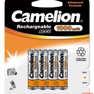 Muu arvutitarvik Camelion  AAA/HR03, 1000 mAh, Rechargeable Batteries Ni-MH, 4 pc(s) 