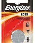 Другой аксессуар для компьютера Energizer  CR2032, Lithium, 1 pc(s) 