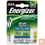 Muu arvutitarvik Energizer  AAA/HR03, 700 mAh, Rechargeable Accu Power Plus Ni-MH, 2 pc(s) 