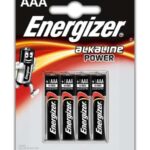 Other Computer Accessory Energizer  AAA/LR03, Alkaline Power, 4 pc(s) 