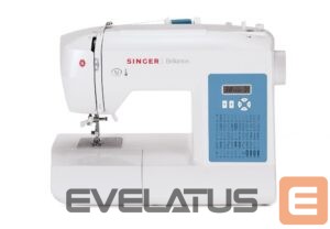 Kiti smulkūs buitiniai prietaisai Singer  Sewing Machine 6160 Brilliance Number of stitches 60, Number of buttonholes 6, White 
