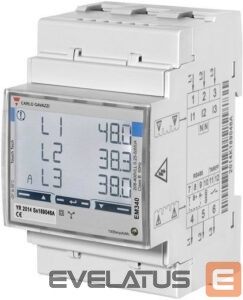 Accessory for electric vehicle Carlo Gavazzi  Smart Power Meter, 3 phase, up to 65A  EM340 MID certificate 