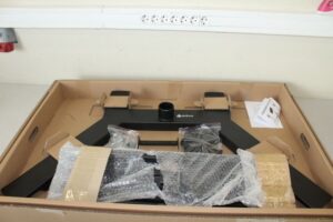 TV kronšteini EDBAK  SALE OUT.  TR51c-B Flat Screen Trolley for One 37-60” Screen, black  Flat Screen Trolley for One TR51c-B, 37-60 ", Trolleys & Stands, Maximum weight (capacity) 80 kg, USED AS DEMO, Black 