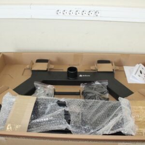 Teleri kinnitus EDBAK  SALE OUT.  TR51c-B Flat Screen Trolley for One 37-60” Screen, black  Flat Screen Trolley for One TR51c-B, 37-60 ", Trolleys & Stands, Maximum weight (capacity) 80 kg, USED AS DEMO, Black 