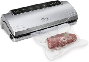 Cita mazā sadzīves tehnika Caso  Bar Vacuum sealer VC10 Power 110 W, Temperature control, Silver 