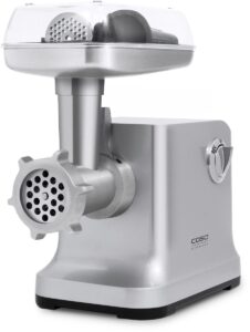 Meat grinder Caso  Meat Grinder  FW2000 Silver, Number of speeds 2, Accessory for butter cookies; Drip tray 