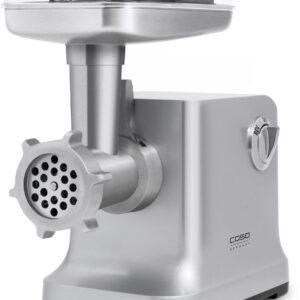 Meat grinder Caso  Meat Grinder  FW2000 Silver, Number of speeds 2, Accessory for butter cookies; Drip tray 