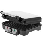 Lauagrillid Mesko  Grill MS 3050 Contact grill, 1800 W, Black/Stainless steel 