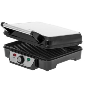 Galda grils Mesko  Grill MS 3050 Contact grill, 1800 W, Black/Stainless steel 