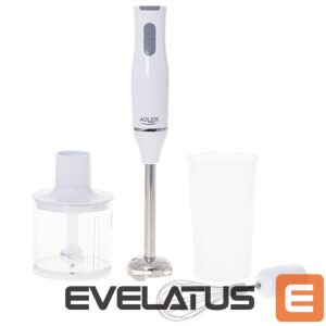 Mixers and blenders Adler  Hand blender set AD 4620 Hand Blender, 800 W, Number of speeds 2, Chopper, White 