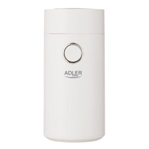 Coffee machine Adler  Coffee Mill AD 4446ws 150 W, Coffee beans capacity 75 g, White 