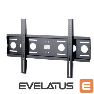 TV kronšteini EDBAK  Universal Flat Wall Mount   PWB1c-B 40-75 ", Maximum weight (capacity) 80 kg, Black 