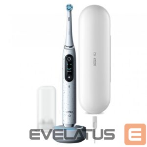 Zobu birste Oral-B  Electric Toothbrush iO10 Series Rechargeable, For adults, Number of brush heads included 1, Stardust White, Number of teeth brushing modes 7 