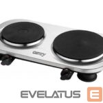 Elektriline ahi Camry  CR 6511 Number of burners/cooking zones 2, Rotary knobs, Stainless steel, Electric, Hot plate 
