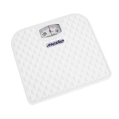 Kaalud Mesko Scale MS 8160 Mechanical, Maximum weight (capacity) 130 kg, Accuracy 1000 g, White