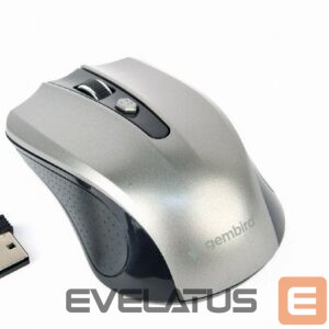 Computer mouse Gembird  Mouse MUSW-4B-04-BG Standard, No,  Black/ Space Grey, Wireless, No, Wireless connection 