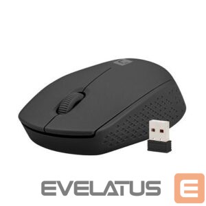 Datora pele Natec  Mouse Stork 	Wireless, 	Black, Bluetooth, 2.4 GHz 
