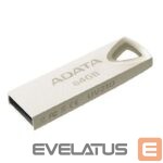 USB atmintinė ADATA  UV210 64 GB, USB 2.0, Silver 