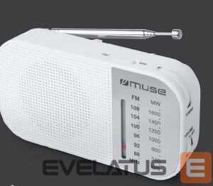 Interaktīvs risinājums Muse  M-025 RW, Portable radio, White 