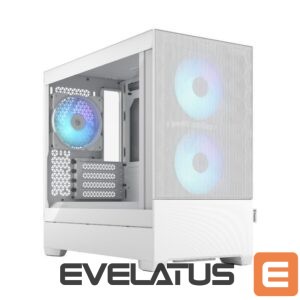 Computer case Fractal Design  Pop Mini Air RGB  White TG Clear Tint, mATX, Mini ITX, Power supply included No 