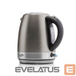 Teapot ETA  Kettle Ela mini 859990040 Standard, 2100 W, 1.2 L, Stainless steel, 360° rotational base, Grey 