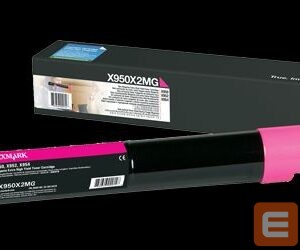 Tarvikud ja tarvikud LEXMARK  X950X2MG Cartridge, Magenta, 22000 pages 