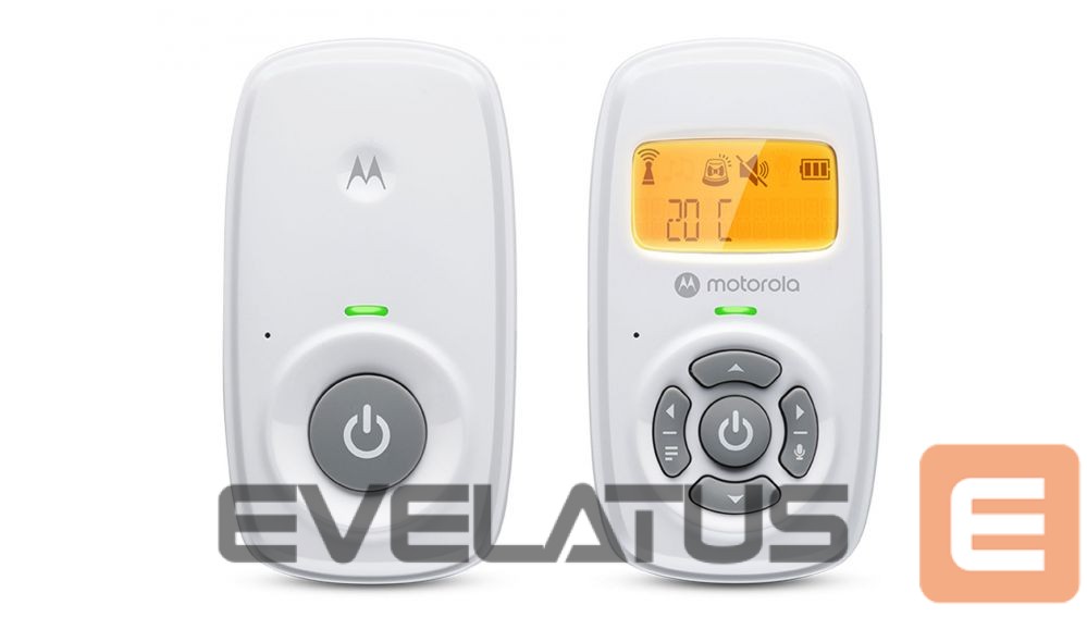 Kiti smulkūs buitiniai prietaisai Motorola Audio Baby Monitor AM24 White