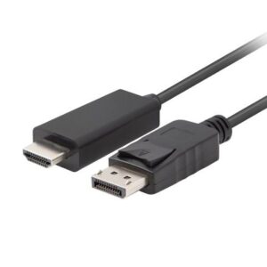 Monitori tarvik Lanberg  DisplayPort to HDMI Cable CA-DPHD-11CC-0018-BK 1.8 m 