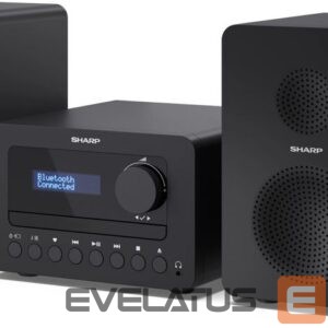 Interaktīvs risinājums Sharp  XL-B520D(BK) Tokyo Hi-Fi Micro System 2.0, FM/DAB/DAB+/USB, CD, Bluetooth 5.0, Aux-in, Black 