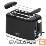Тостер Camry  Toaster CR 3218 Power 750 W, Number of slots 2, Housing material Plastic, Black 