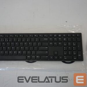 Arvuti klaviatuur Dell  SALE OUT.  Keyboard and Mouse KM5221W Pro Wireless US International (RTL BOX)  Pro Keyboard and Mouse (RTL BOX)  KM5221W Keyboard and Mouse Set, Wireless, Batteries included, US, REFURBISHED, DAMAGED PACKAGING, MARKS ON KEYBOARD BACK, Black 