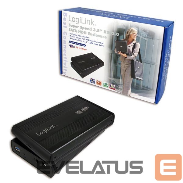 Kõvaketta korpus Logilink UA0107 3.5", SATA, USB 3.0